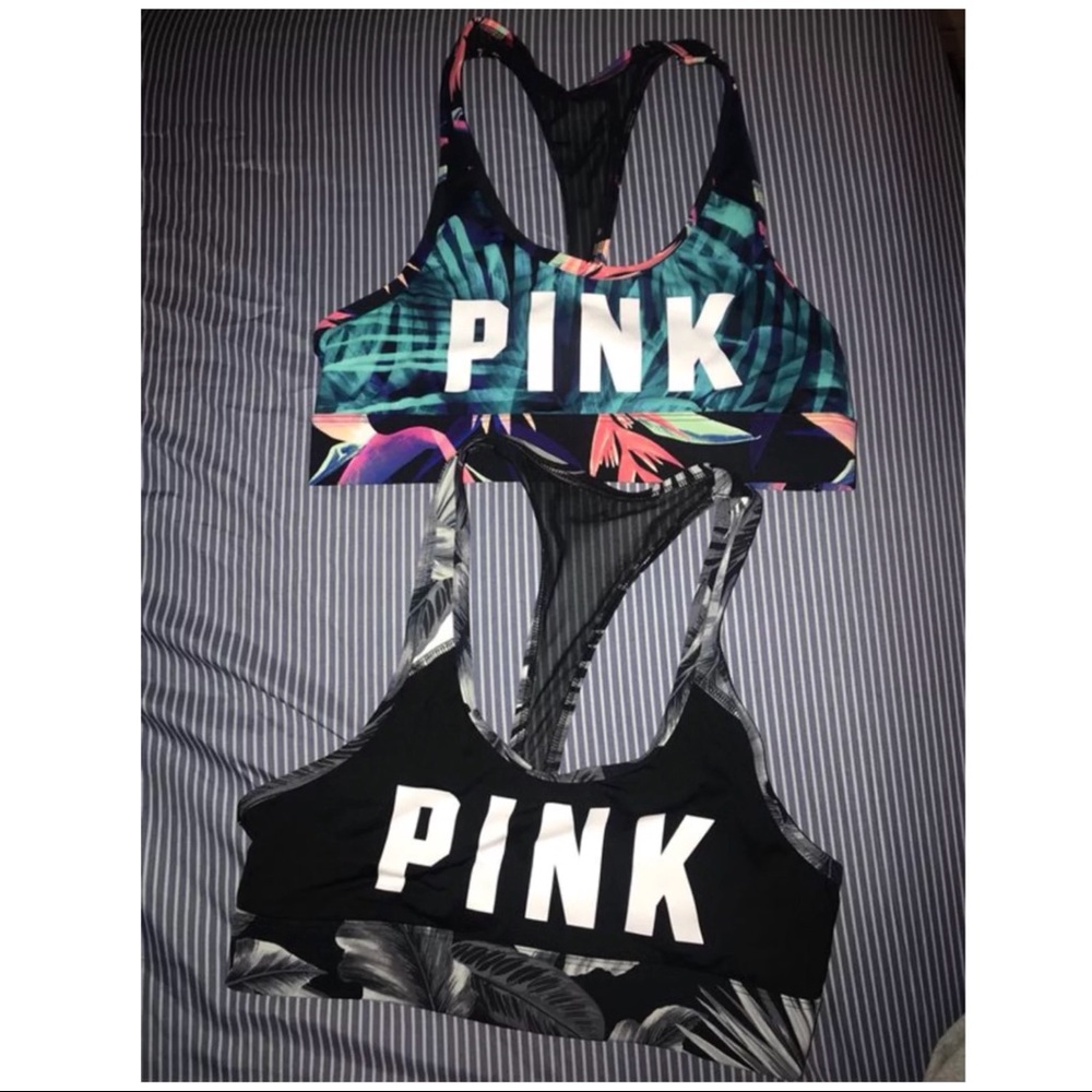 Pink sports bra bundle